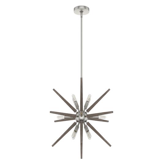 Colgante Jupiter Star de 12 Luces 24 pulgadas