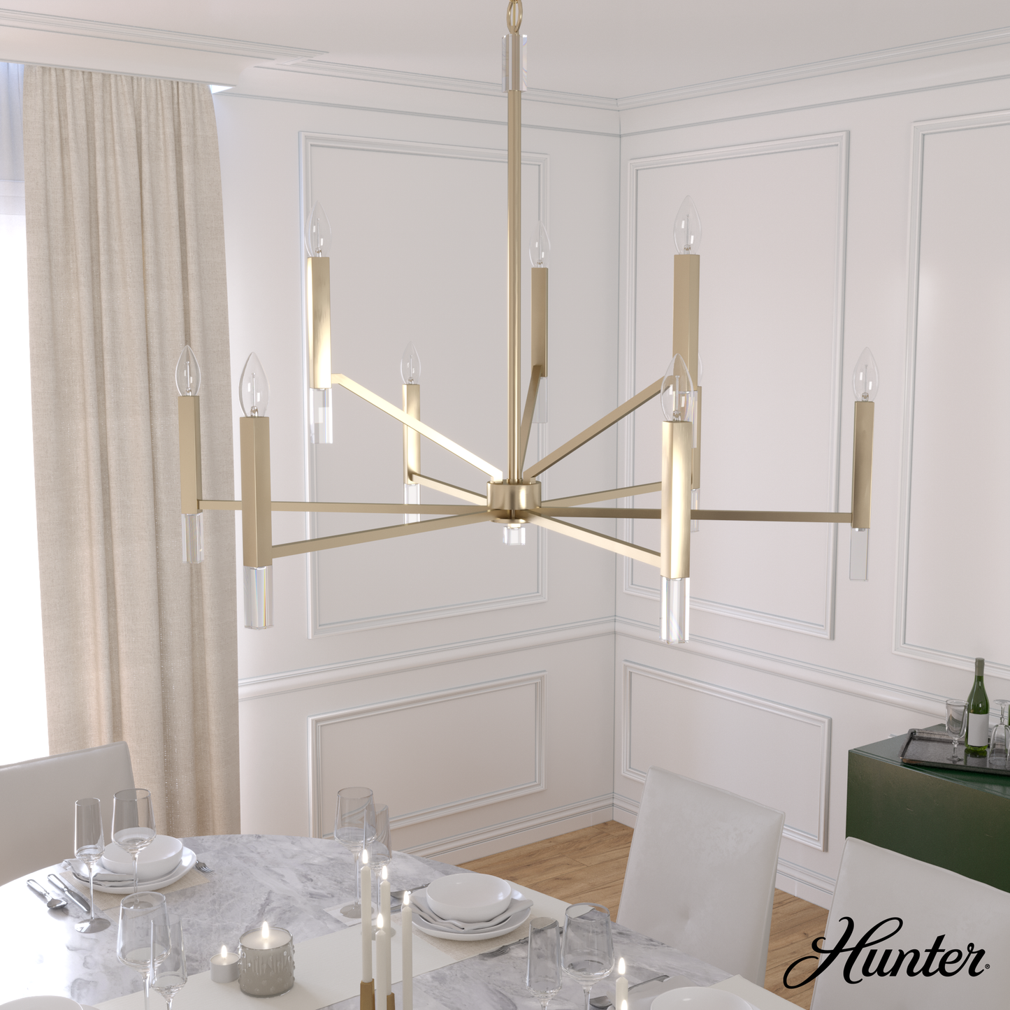 Candelabro Sunjai 9 luces