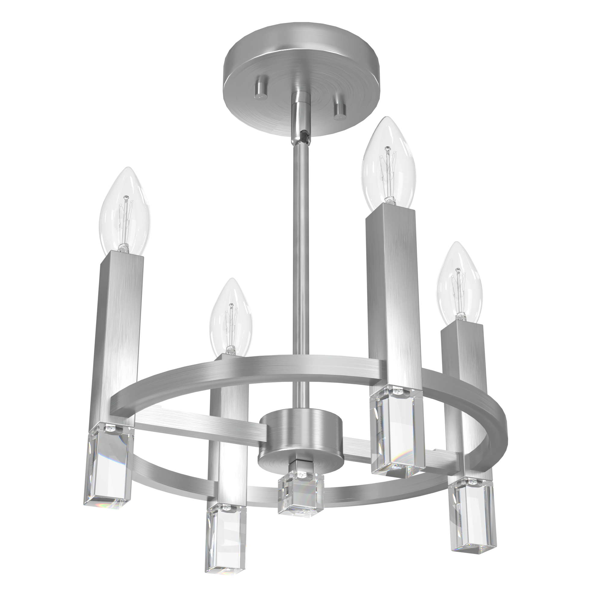 Candelabro Sunjai 4 luces 12 pulgadas