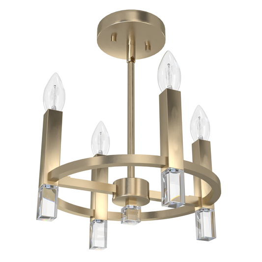 Candelabro Sunjai 4 luces 12 pulgadas