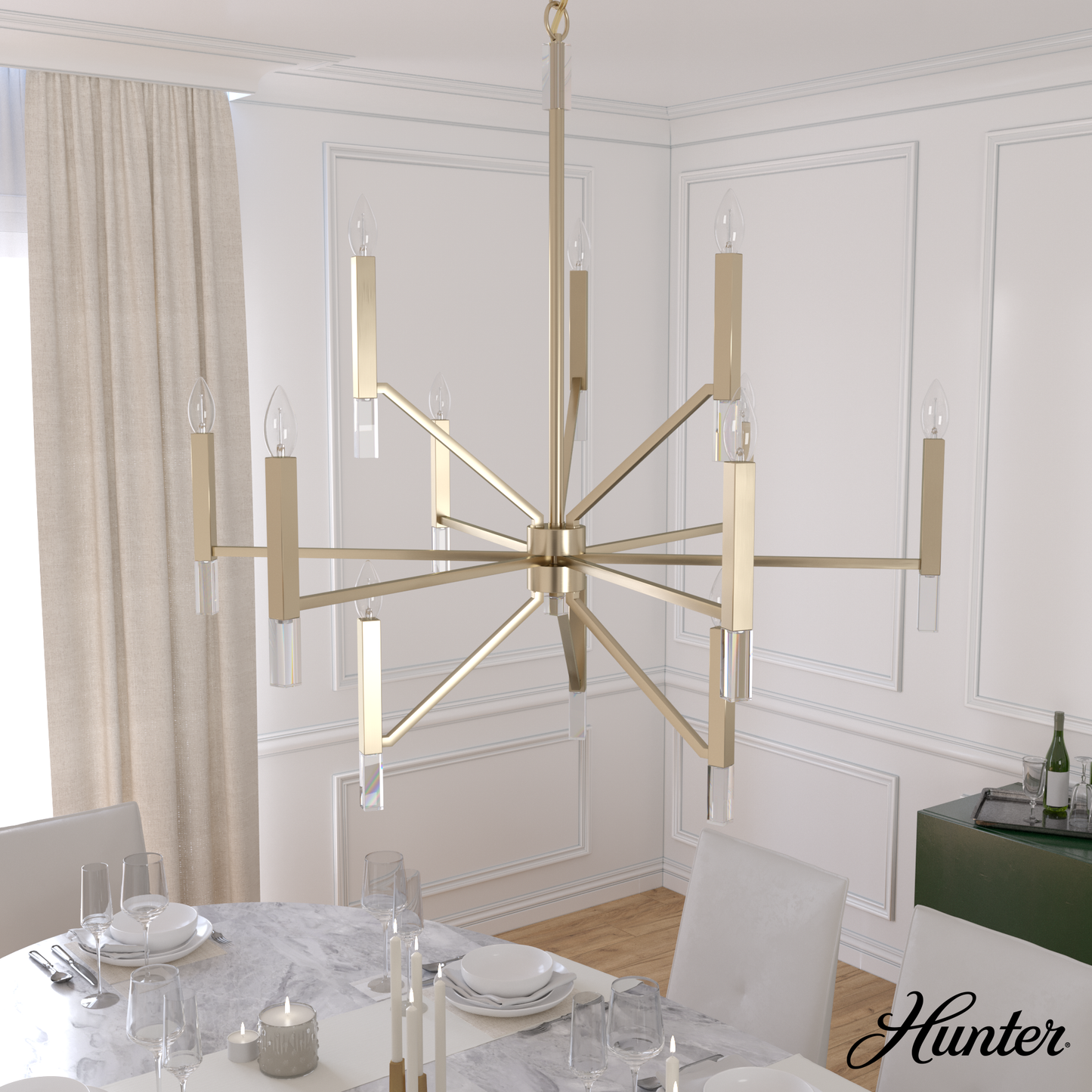 Candelabro Sunjai 12 luces