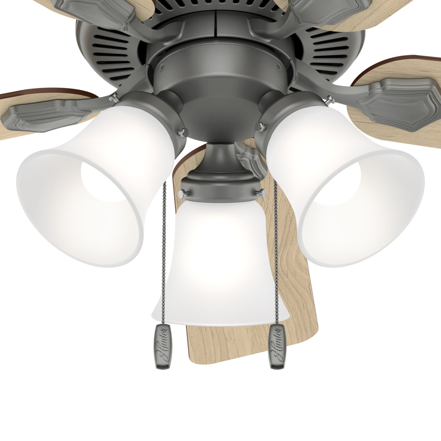 Swanson Ceiling Fan with three LED lights 44 Inches