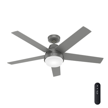 Aerodyne Ceiling Fan with LED Light 52 inches