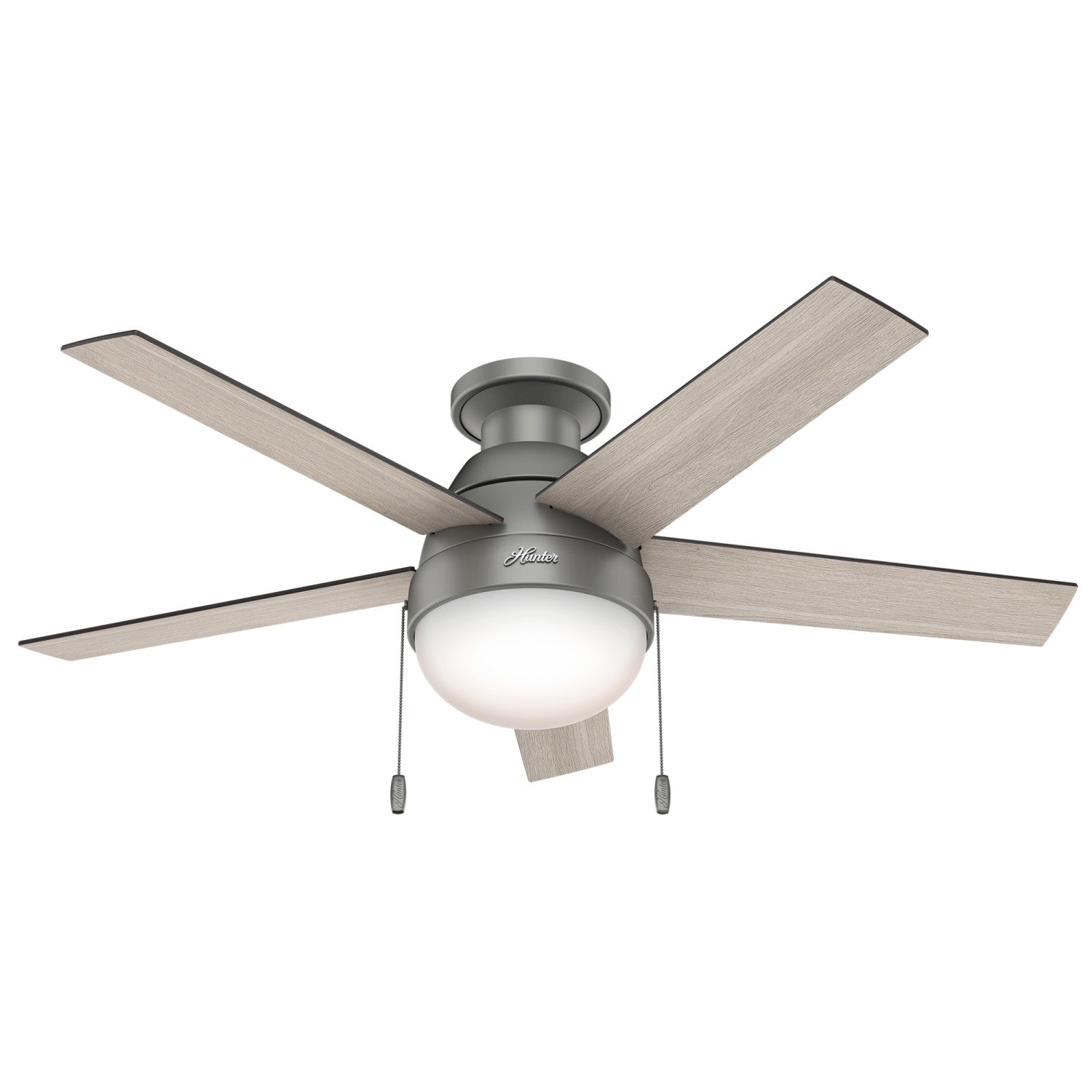 Anslee Ceiling Fan with Light 46 Inch