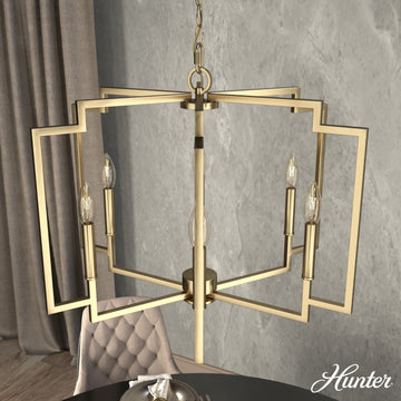 Candelabro Zoanne 6 Luces 24 pulgadas