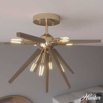 candil jupiter star lighting hunter alturas gold - none| 1