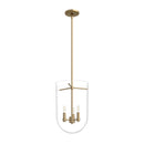 colgante sacha 3 luces lighting hunter alturas gold - clear| 3