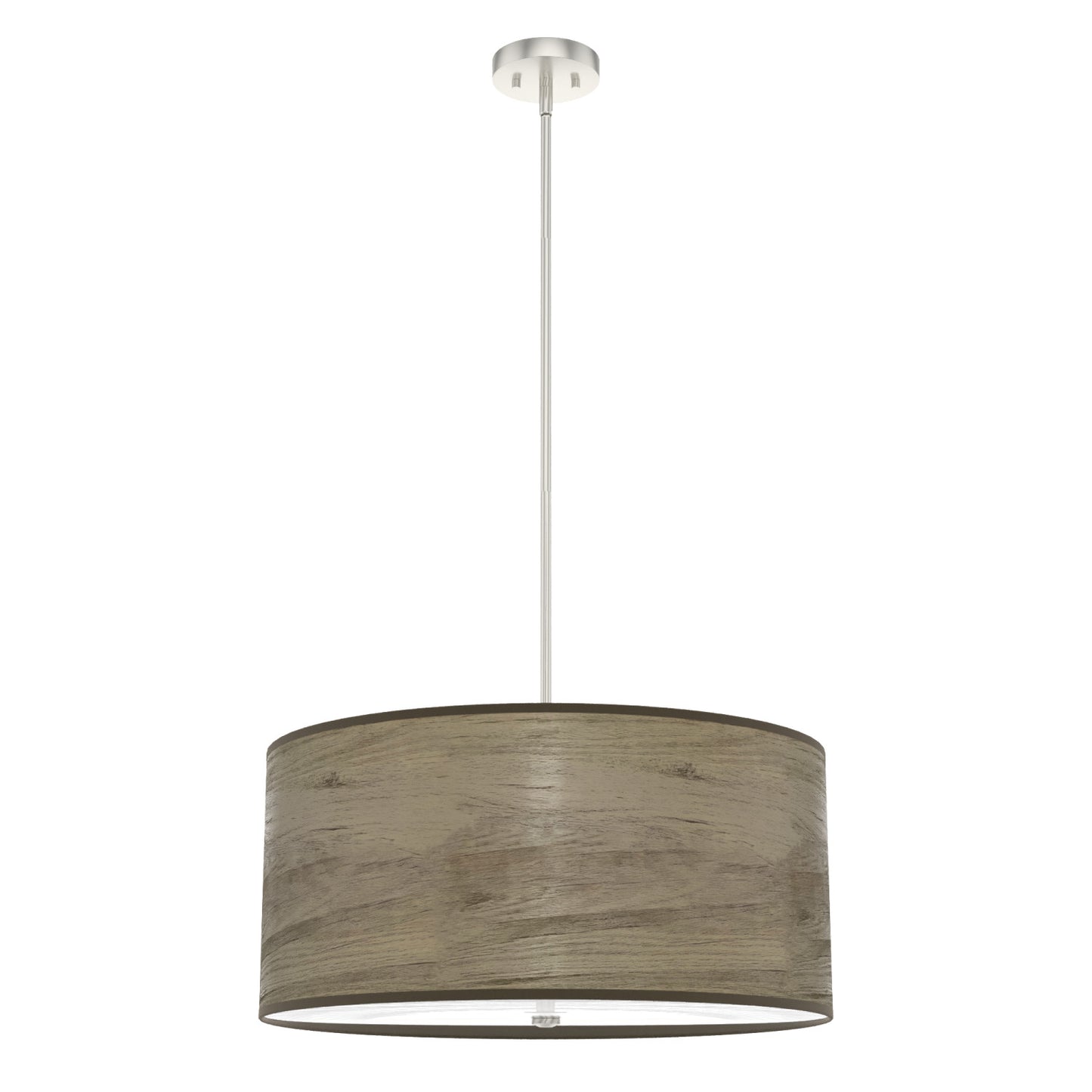 colgante solhaven 4 luces lighting hunter warm grey oak - brushed nickel| 3