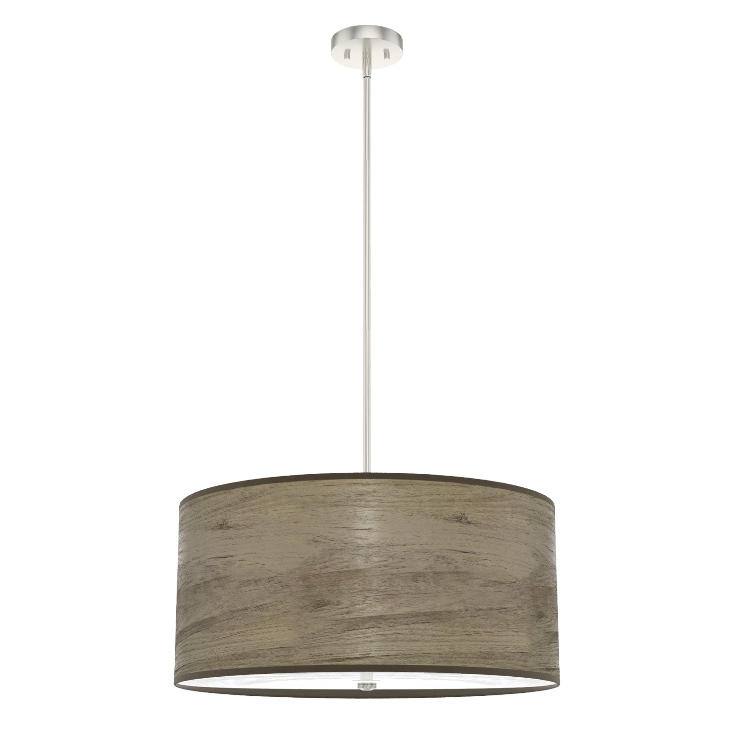 colgante solhaven 4 luces lighting hunter warm grey oak - brushed nickel| 3