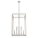 colgante squire manor 8 luces 22 pulgadas lighting hunter chrome - distressed white| 3