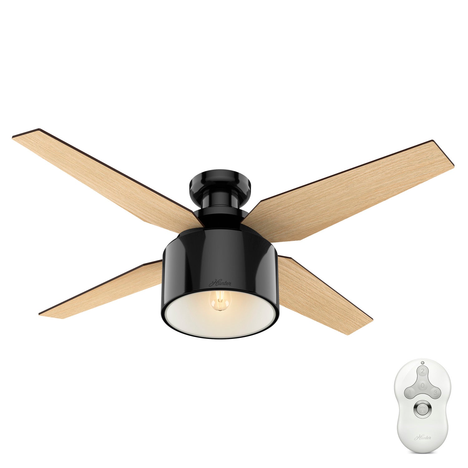 Ventilador de Techo Cranbrook con Luz 52 Pulgadas