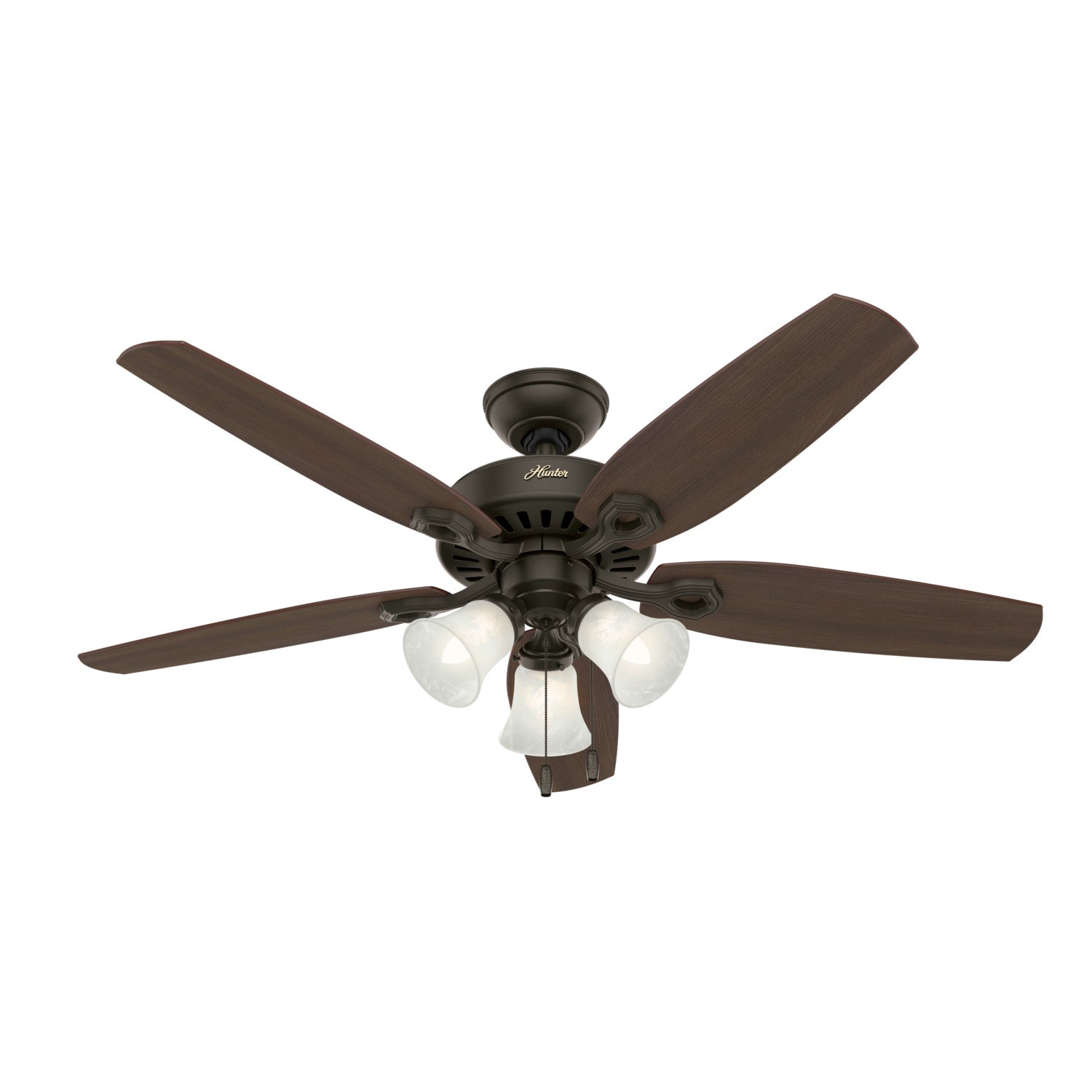 Builder Plus Ceiling Fan with Light 52 Inches