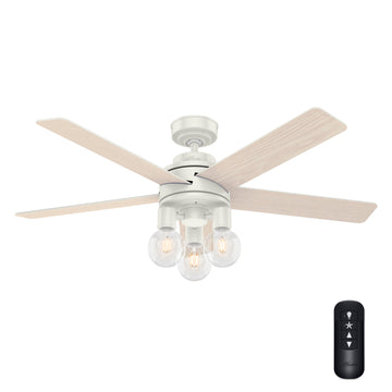 Ventilador de Techo Hardwick con Luz 52 Pulgadas