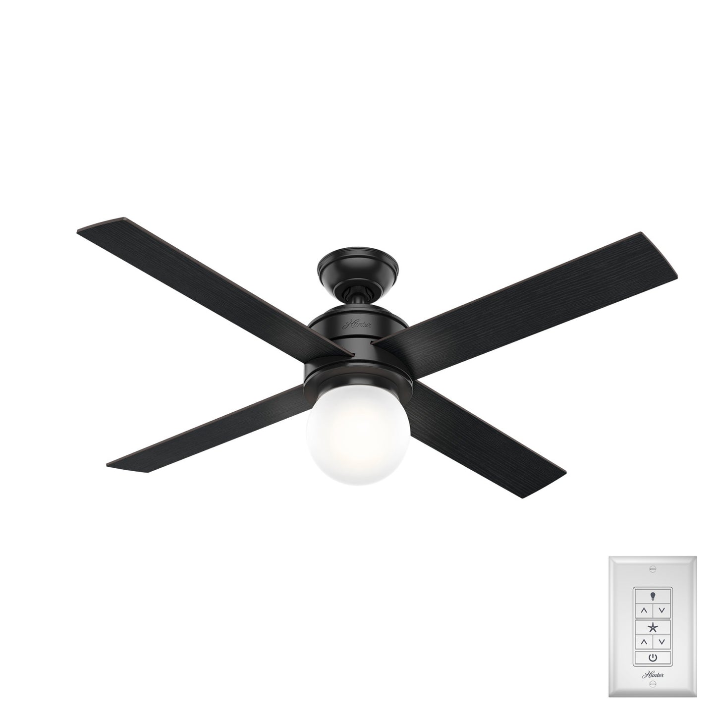 Hepburn Ceiling Fan with Light 52 Inches