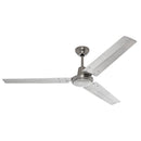 industrial 56 pulgadas ventiladores de techo brushed nickel - brushed nickel| 1