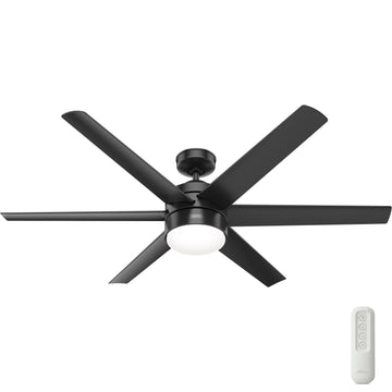 Invector Outdoor Ceiling Fan with Light 60 Inch