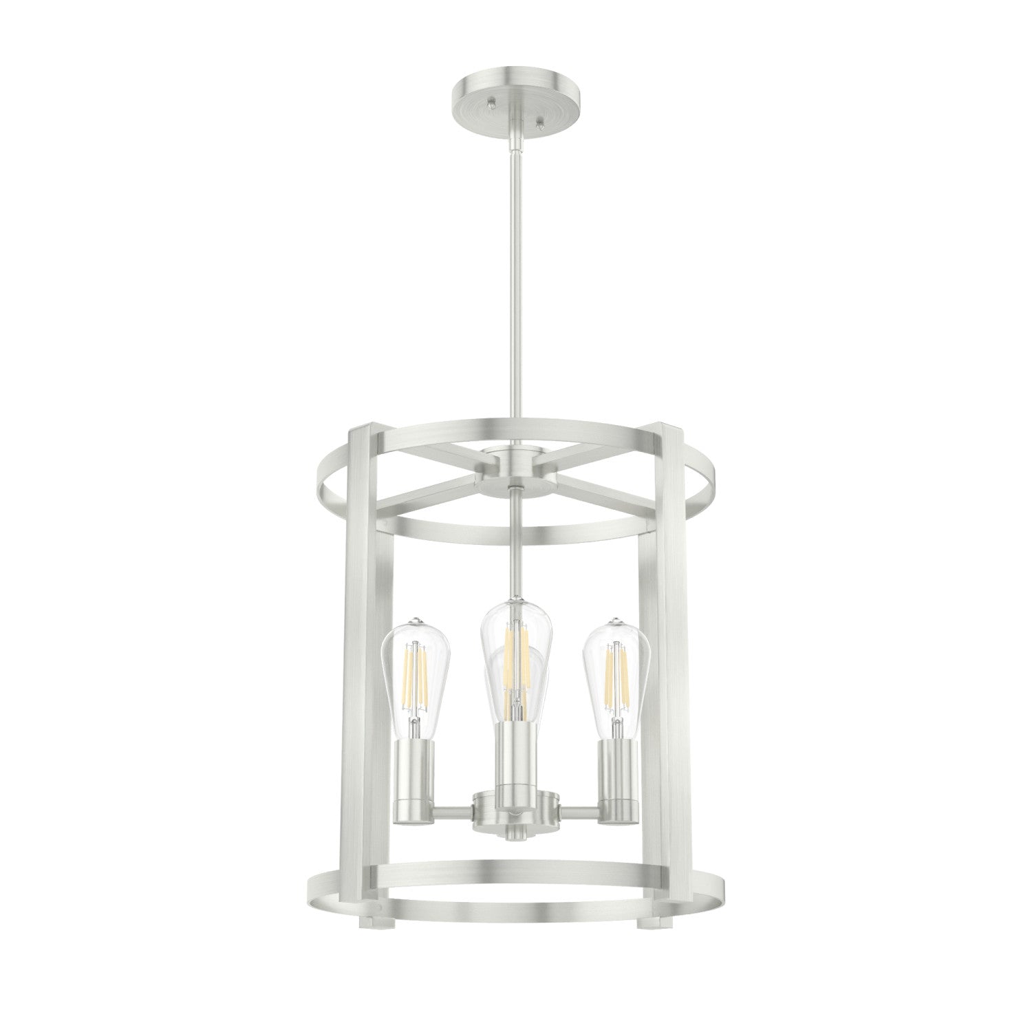  lighting hunter brushed nickel - none| 3