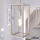  lighting hunter chrome - distressed white| 1