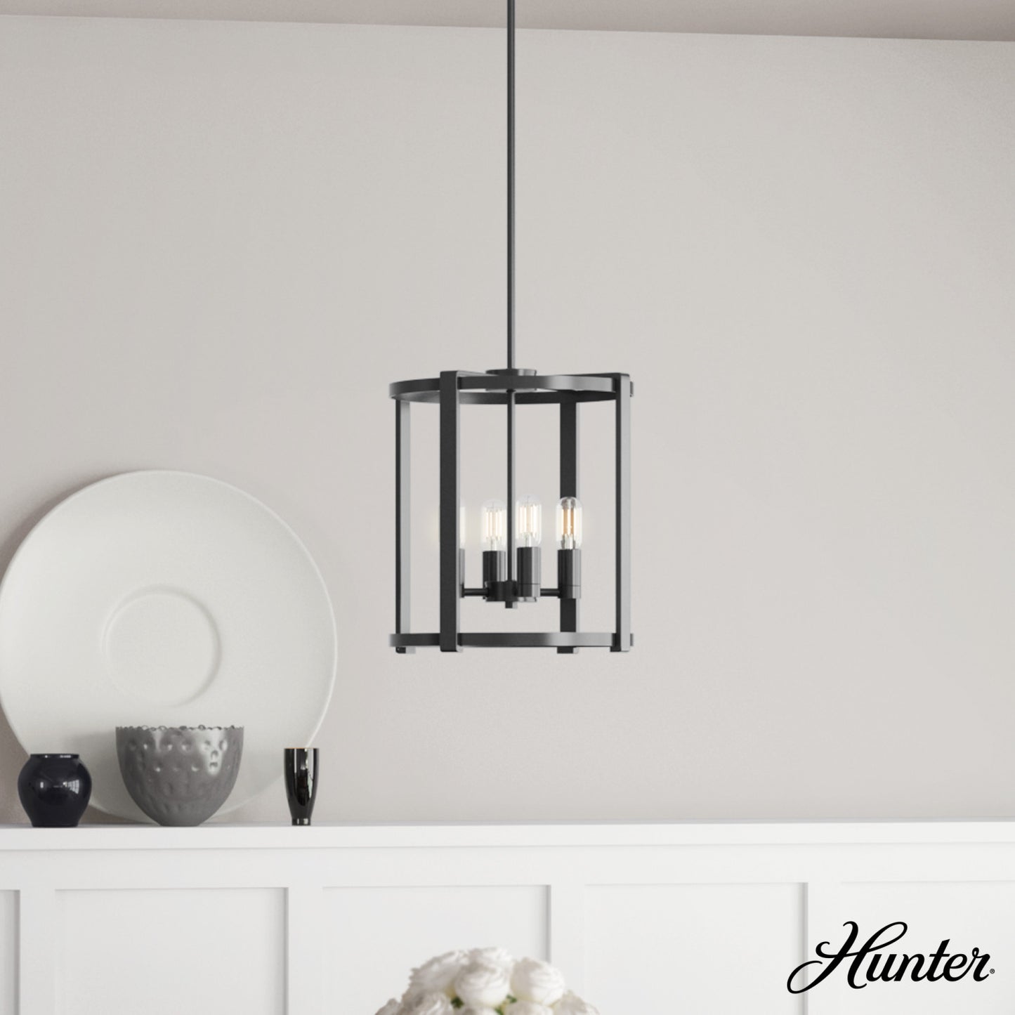  lighting hunter matte black - none| 1