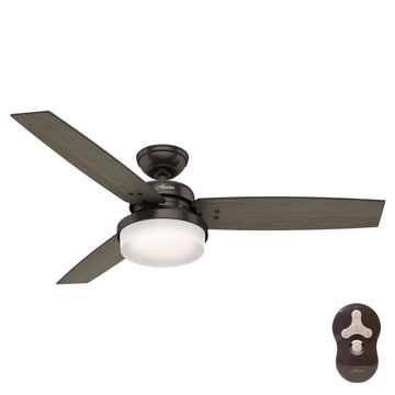 Sentinel Ceiling Fan with Light 52 Inch