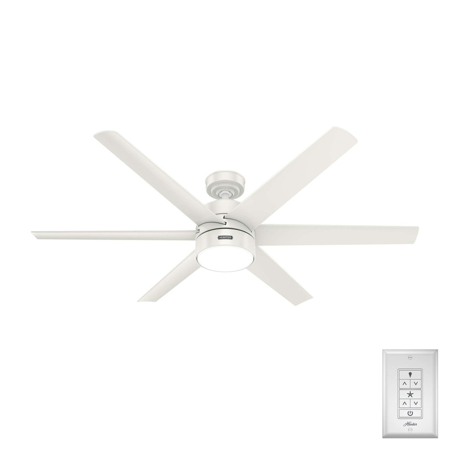 Solaria Exterior Ceiling Fan with light 60 inches