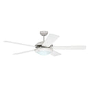 solaris con luz 52 pulgadas ventiladores de techo white - white| 1