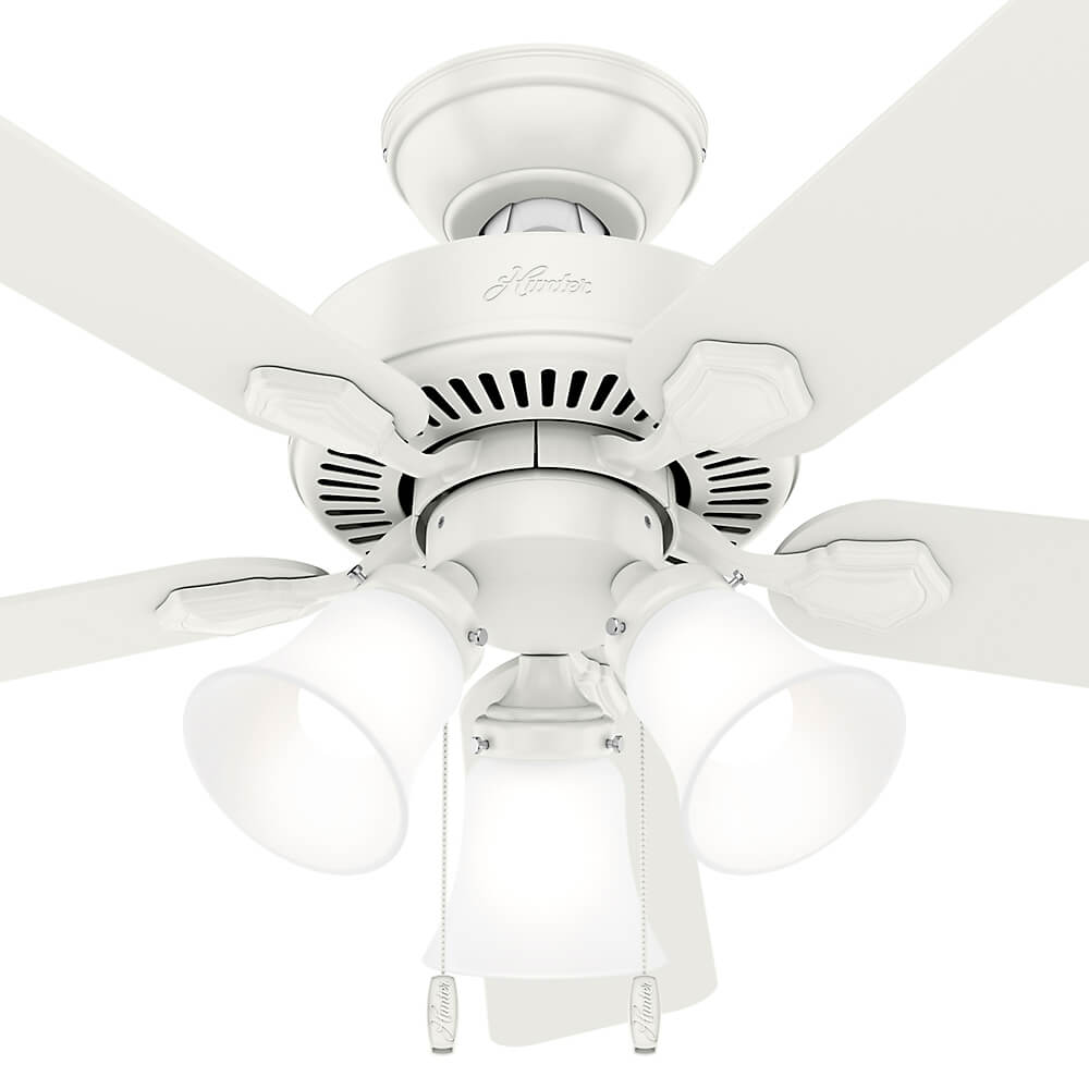 Swanson Ceiling Fan with three LED lights 44 Inches