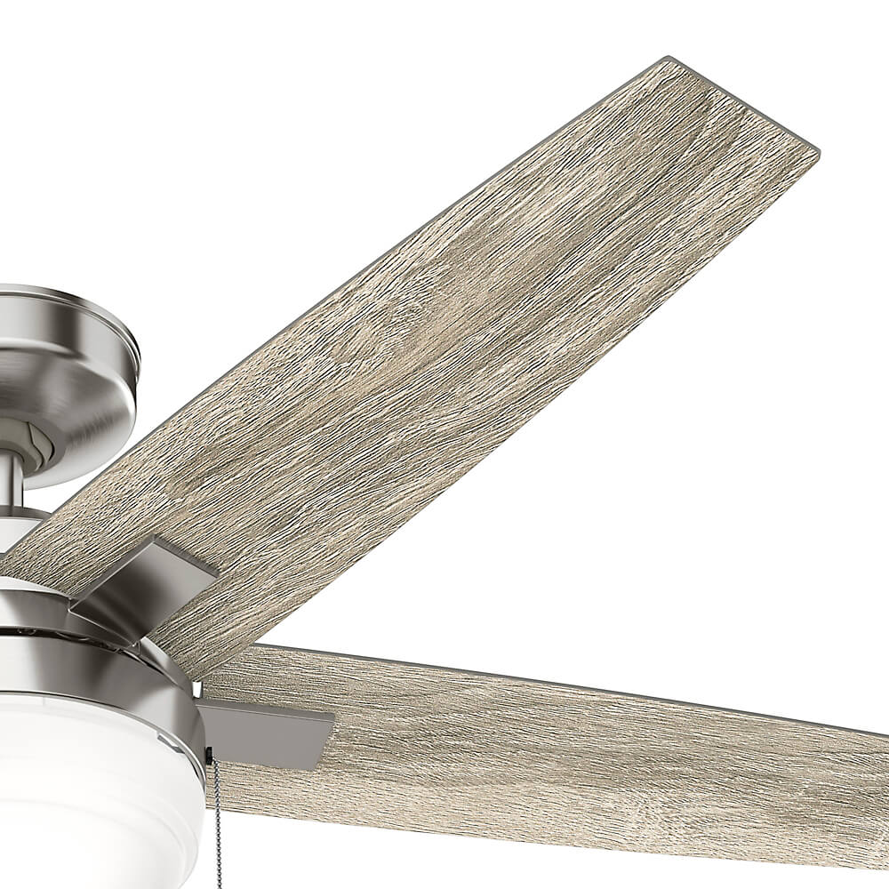 Khamsin ceiling fan with light 52 inches