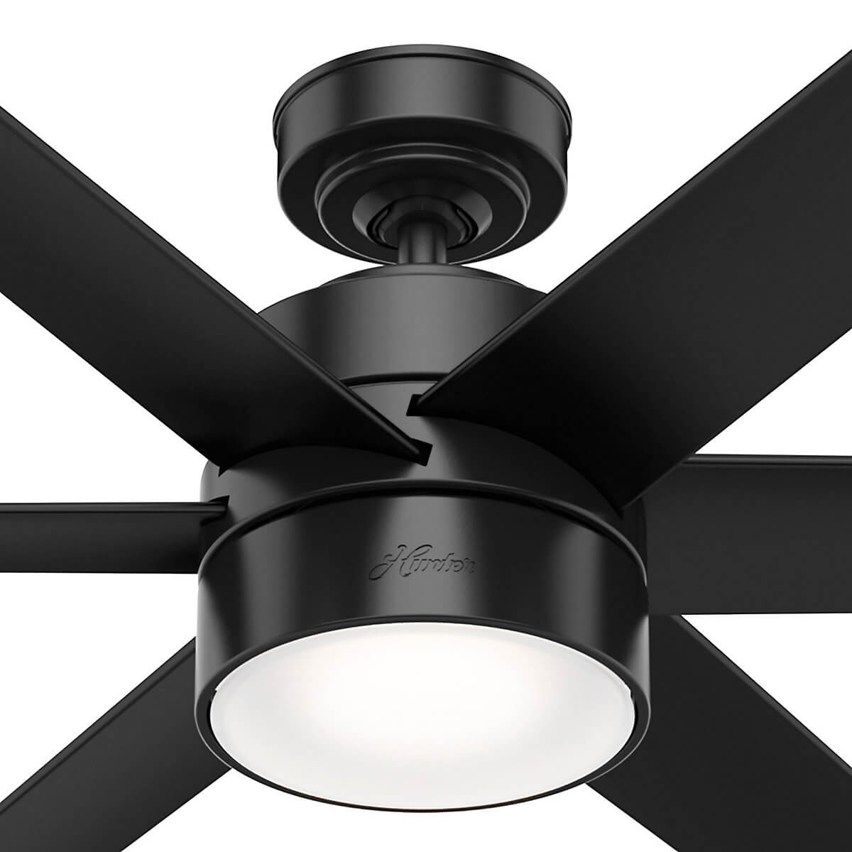 Solaria Exterior Ceiling Fan with LED Light 72 inches